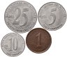 Купить Эквадор набор монет для обращения 2000-2003 (4 штуки)