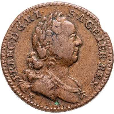 купить Австрия 1 крейцер 1760 Франц I, знак монетного двора "H" - Халль-ин-Тироль