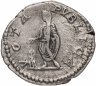 Купить Римская империя, Гета, 209-211 годы, Денарий. (император в тоге)