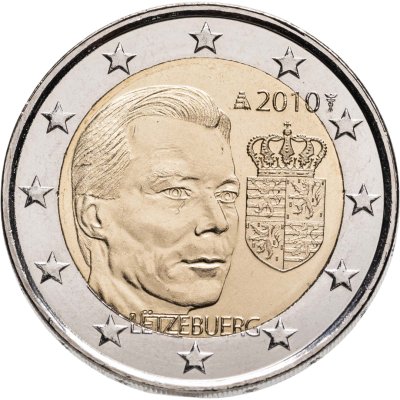 купить Люксембург 2 евро 2010 "Герб великого герцога Люксембурга"