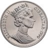 Купить Гибралтар 1 крона 1990 "Чемпионат мира по футболу 1990 - вратарь"