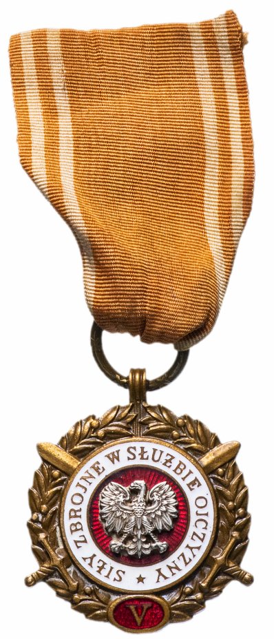 купить Медаль «За 5-летнюю службу в вооруженных силах Отечества» Польша