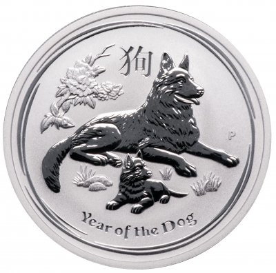 купить Австралия 50 центов 2018 "Год собаки"