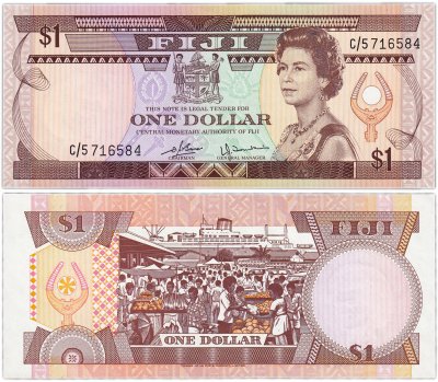купить Фиджи 1 доллар 1980 (Pick 76a)