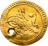 Купить Османская империя 1/4 зери махбуб 1812 (1223 г.Х., 5 год правления) Махмуд II