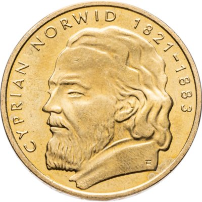 купить Польша 2 злотых 2013 "130 лет со дня смерти Циприана Камиля Норвида"