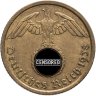 Купить Германия, Третий рейх 10 рейхспфеннигов (reichspfennig) 1938