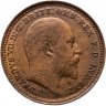 Купить Великобритания, выпуск для Мальты 1/3 фартинга 1902
