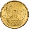 Купить Ватикан 10 центов (cents) 2005 "Вакантный престол"