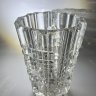 Купить Ваза для цветов "Праздник" (малая), автор А.М. Остроумов, хрусталь, алмазная грань, Ленинградский завод художественного стекла (ЛЗХС), СССР, 1960-1980 гг.