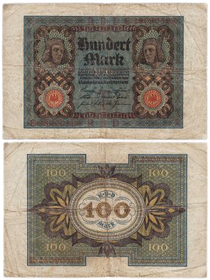 купить Германия 100 марок 1920