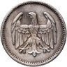 Купить Германия 1 марка 1924, знак монетного двора "A" — Берлин