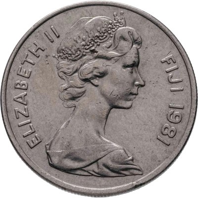 купить Фиджи 10 центов (cents) 1981