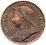 Купить Великобритания 1 фартинг (farthing) 1898