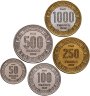 Купить Центральноафриканская Республика Набор из 5 монет "60 лет Независимости" 2020 Фауна