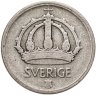 Купить Швеция 25 эре (ore) 1945