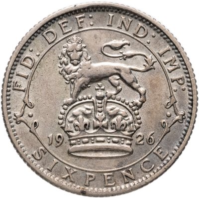 купить Великобритания 6 пенсов (pence) 1926