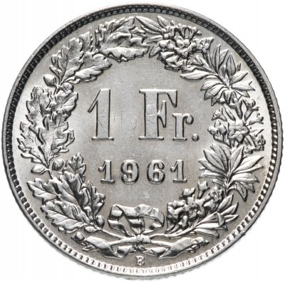 купить Швейцария 1 франк (franc) 1961