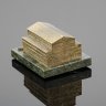 Купить Настольная миниатюрная композиция "Большой театр", бронза, патинирование, камень, СССР, 1970-1980 гг.
