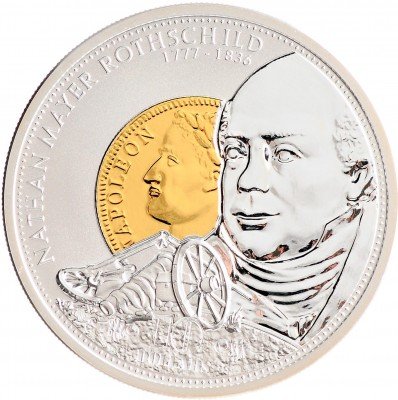 Купить Острова Кука 10 долларов 2008 "Натан Майер Ротшильд"