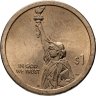 Купить США 1 доллар 2018 P "Американские инновации - Первый патент"