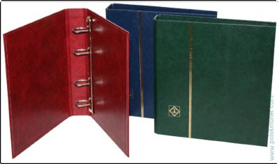 купить Альбом (папка-переплет) Optima RB. Без листов. Красный (Leuchtturm, Германия)