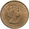 Купить Ямайка 1/2 пенни (half penny) 1964