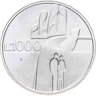 купить Сан-Марино 1000 лир (lire) 1990 "Шестнадцать веков истории"