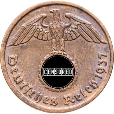 купить Германия (Третий рейх) 2 рейхспфеннига (reichspfennig) 1937 A