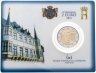 Купить Люксембург 2 евро 2010 "Герб великого герцога Люксембурга BU" в блистере