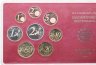 Купить Германия 2003 набор из 8-ми монет евро Proof в официальном пластике Монетный двор Карлсруэ G