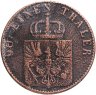 Купить Германия, Пруссия 4 пфеннига 1861