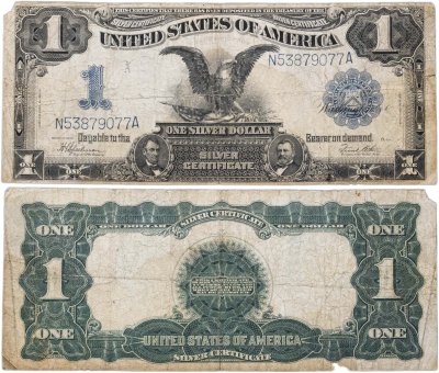 купить США 1 доллар 1899 series 1899 (Pick 338c) Silver Certificate, Speelman-White