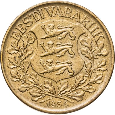 купить Эстония 1 крона (kroon) 1934