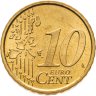 Купить Ватикан 10 центов (cents) 2005 "Портрет Папы Иоана Павла II"