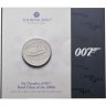 Купить Великобритания 5 фунтов 2024 "Джеймс Бонд 007 V фильмы 2000-х", в буклете