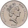 Купить Новая Зеландия 1 доллар (dollar) 1987 "100 лет Национальному парку"