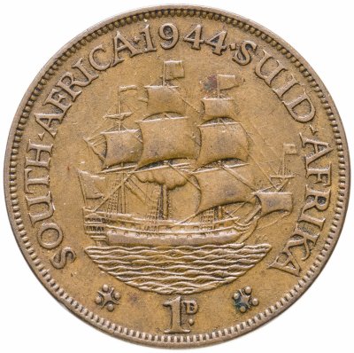 Купить ЮАР 1 пенни (penny) 1944