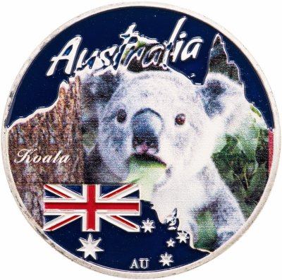 купить Тувалу 1 доллар 2017 "Животные Австралии - Коала"