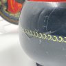 Купить Круглая лаковая шкатулка, металл, роспись, Жостовская фабрика декоративной росписи, СССР, 1970-1990 гг.
