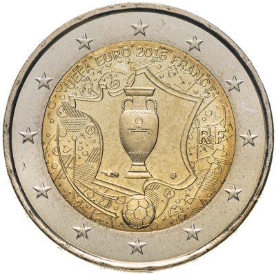 Купить Франция 2 евро 2016 "Чемпионат Европы по футболу 2016"
