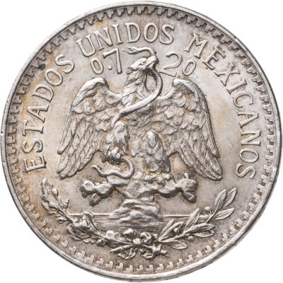 купить Мексика 50 сентаво (centavos) 1944