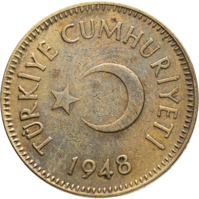 купить Турция 25 курушей (kurus) 1948