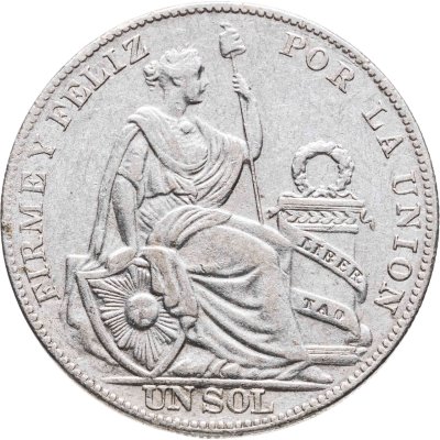 купить Перу 1 соль (sol) 1934