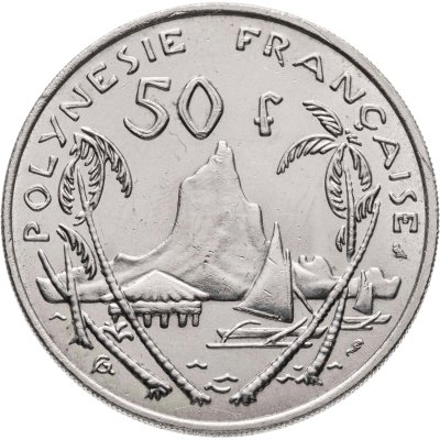 купить Французская Полинезия 50 франков (francs) 1967
