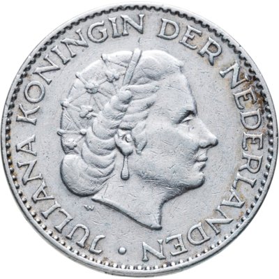 купить Нидерланды 1 гульден (gulden) 1955