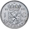 Купить Нидерланды 1 гульден (gulden) 1955