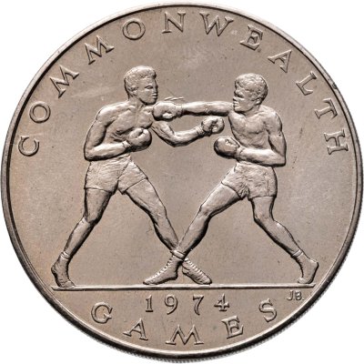 купить Самоа 1 доллар (тала) 1974 "X Игры Содружества - бокс"