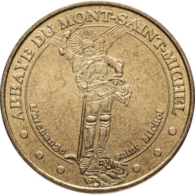 купить Франция туристический жетон "Мон-Сен-Мишель" 2007