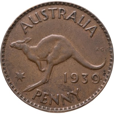 купить Австралия 1 пенни (penny) 1939